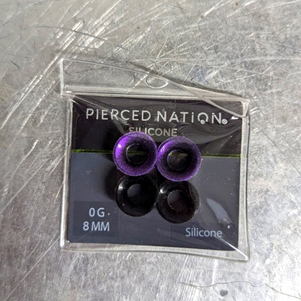 Pierced Nation Silicone Ear plug 00G